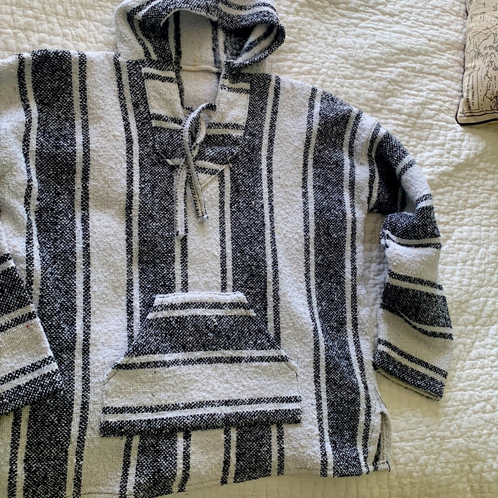 Unisex Navaho blanket pull over
